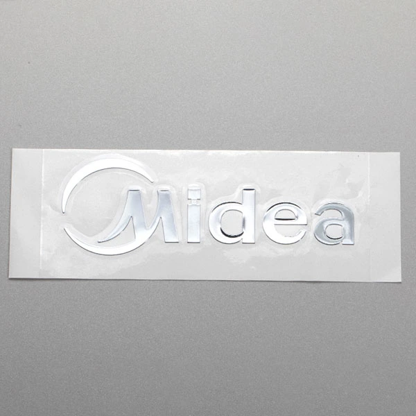 3D gegalvaniseerde sticker