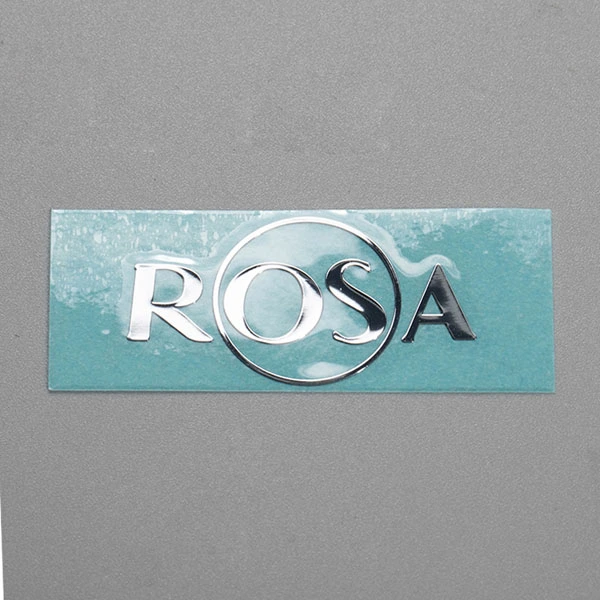 Gegalvaniseerd nikkellabel