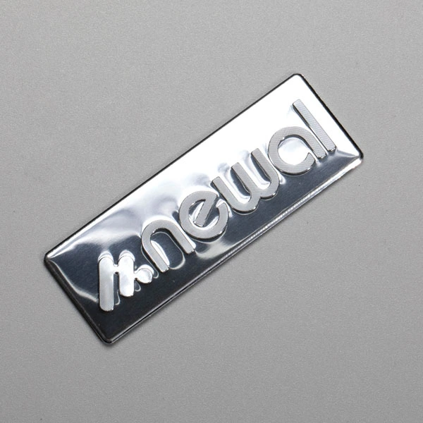 Logo aluminium sticker