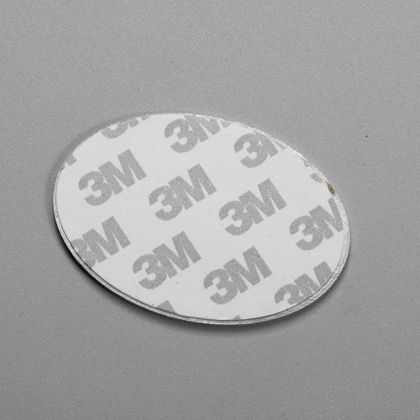 Logo metalen sticker