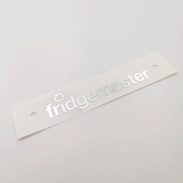 Decoratieve metalen nikkelsticker