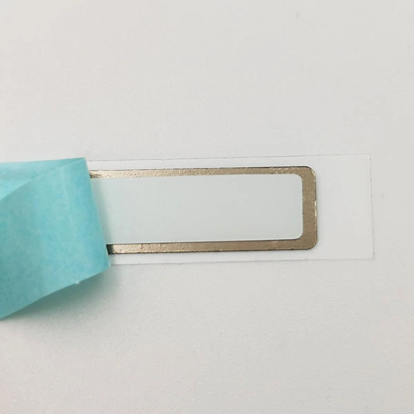 Geëlektropleerde lijm metalen badge