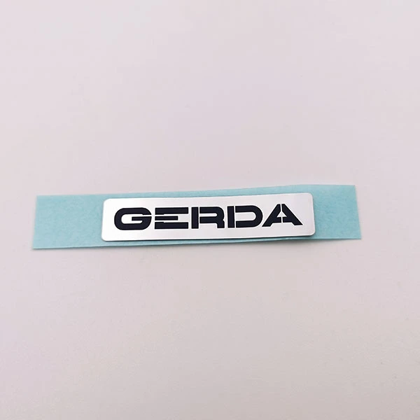 Geëlektropleerde lijm metalen badge