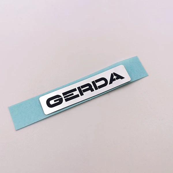 Geëlektropleerde lijm metalen badge