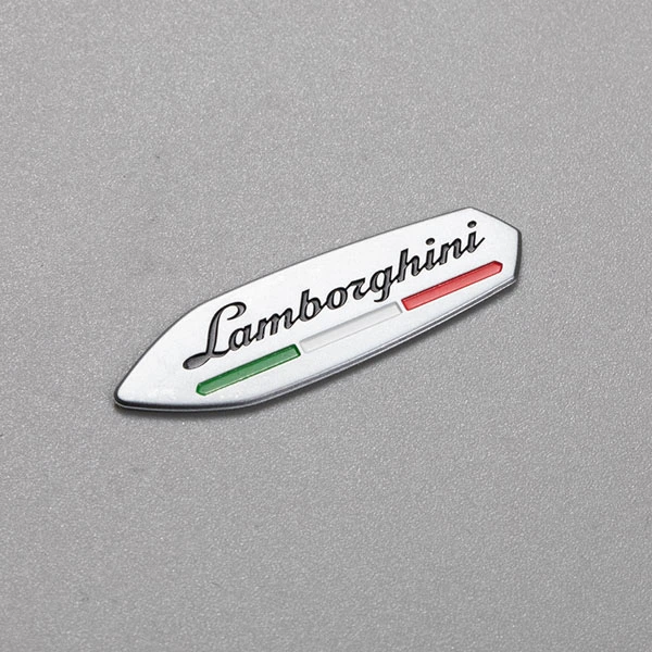 3D metalen logolabel