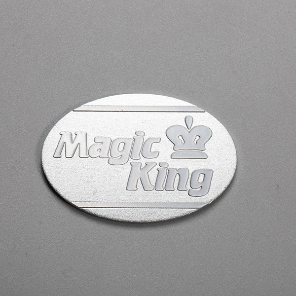 Logo metalen sticker