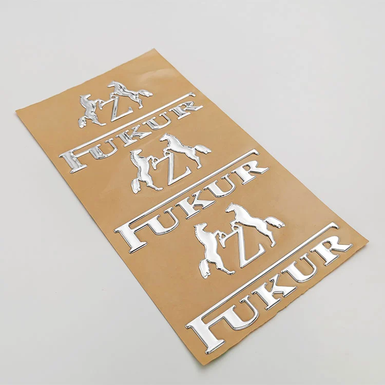 3D Soft Label Sticker voor huishoudelijke apparaten