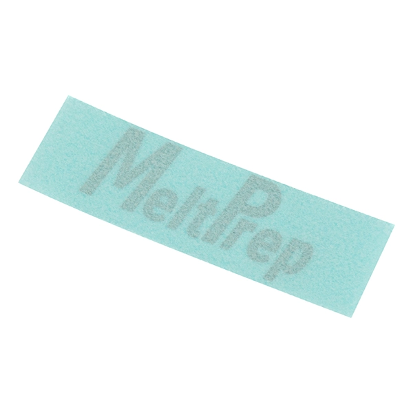 Nikkel metalen stickerlabel