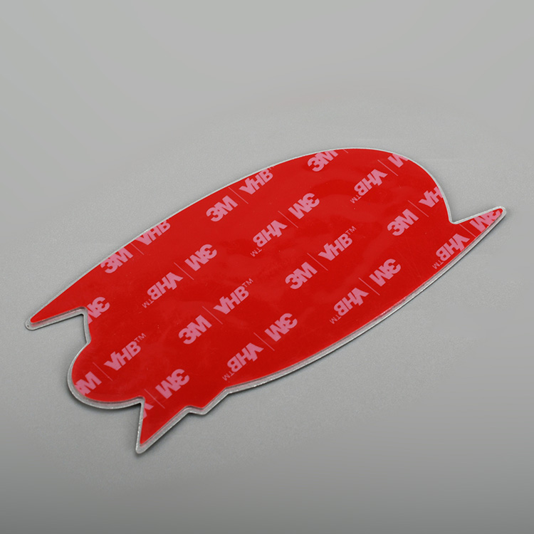Gedrukte zilveren aluminium sticker