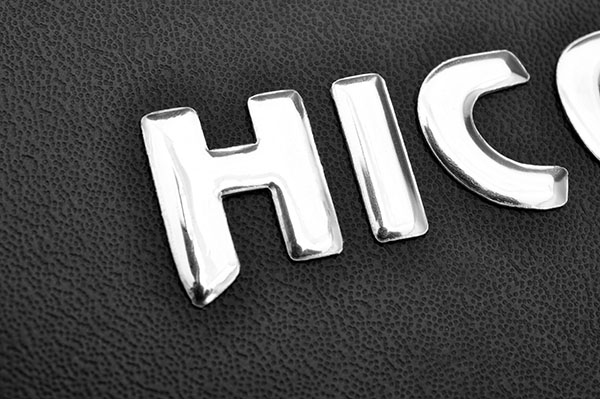 Waterdicht 3D zacht embleem