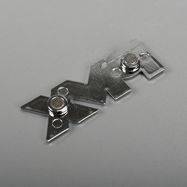 Chrome Emblem 3D -logo -sticker