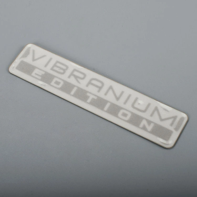 Elektroform metal label nikkel logo sticker