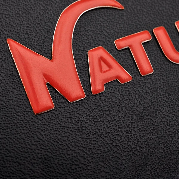 Verhoogd effect 3D zachte sticker