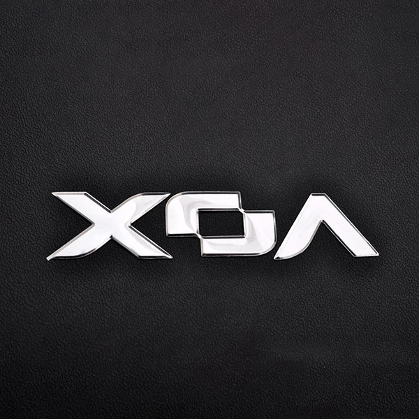 Plating zelfklevende 3D zachte sticker