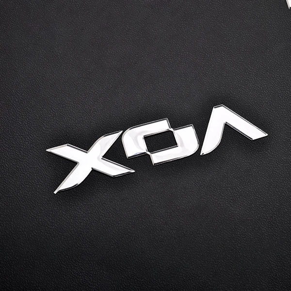 Plating zelfklevende 3D zachte sticker