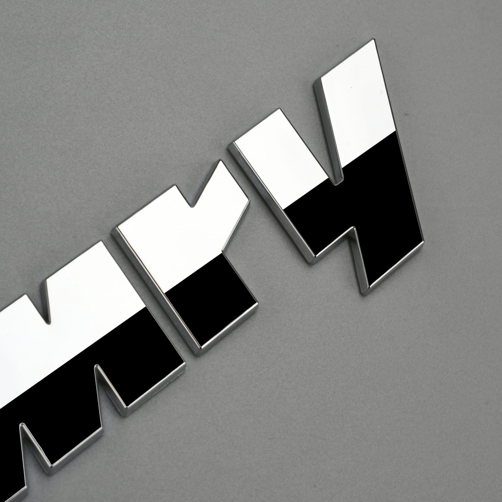 ABS chroom embleem 3D logo sticker
