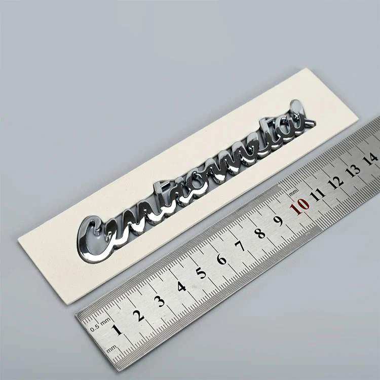3D ABS Plastic Logo