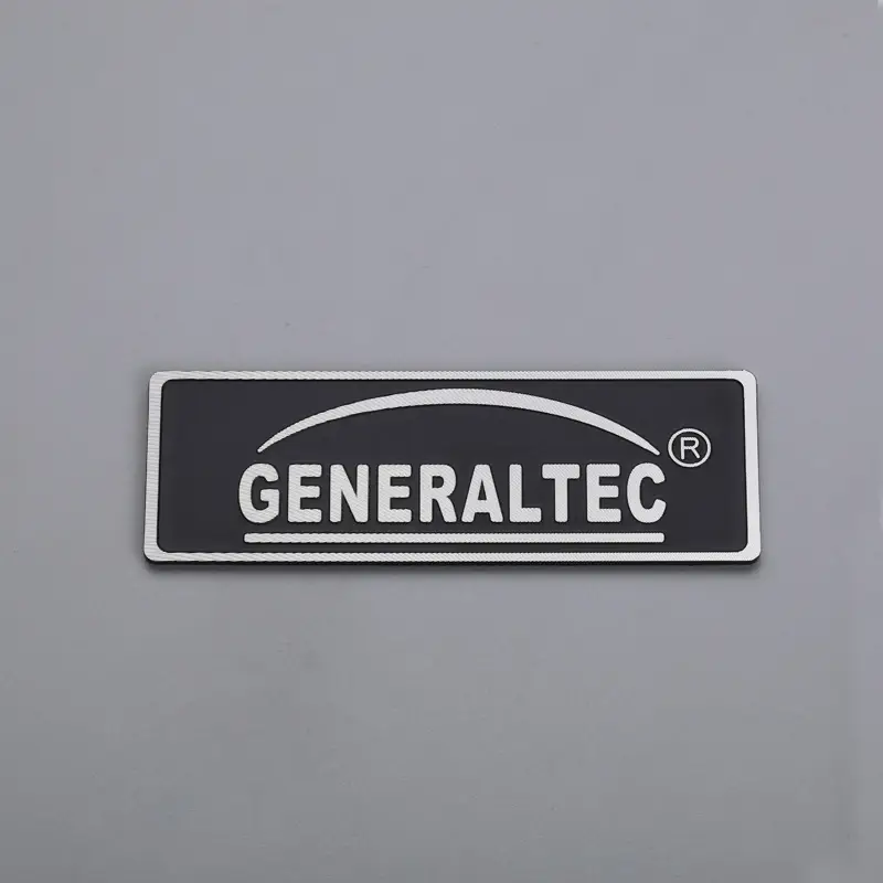 3D aluminium embleem
