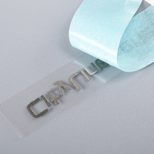 3D-merklogo metalen sticker