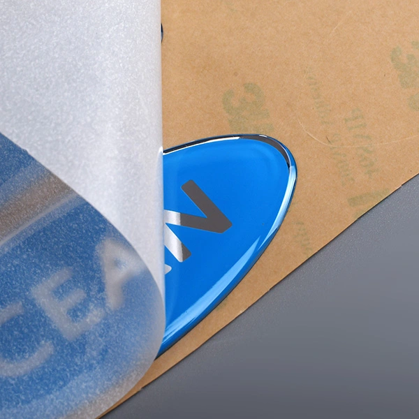3D Dome Epoxy Resin -sticker