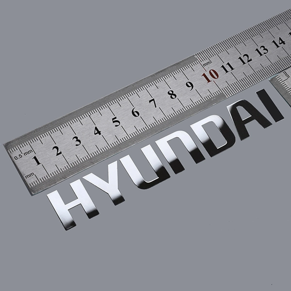 3D gegalvaniseerde badge