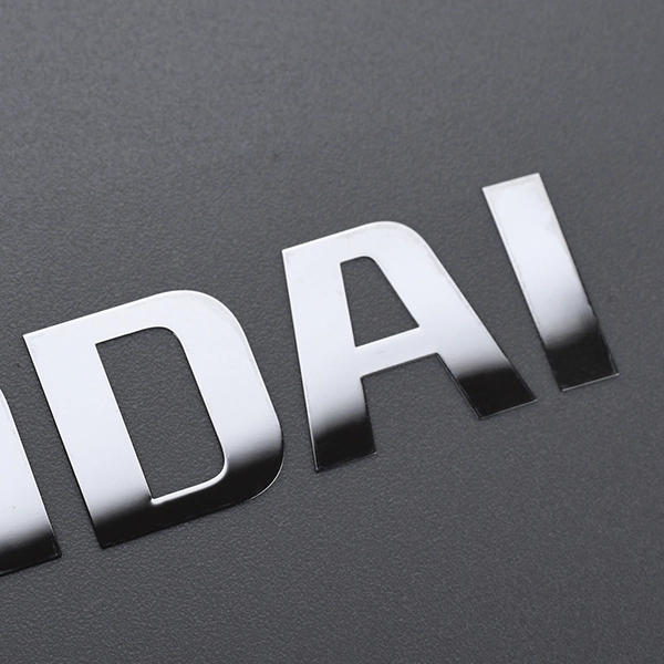 3D gegalvaniseerde badge