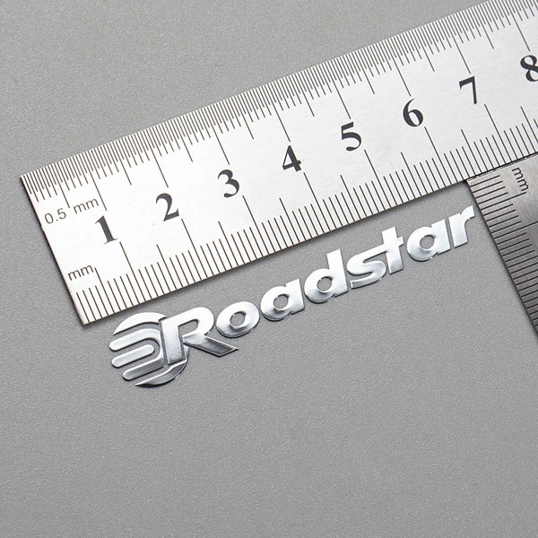 3D-logo overdracht metalen labels