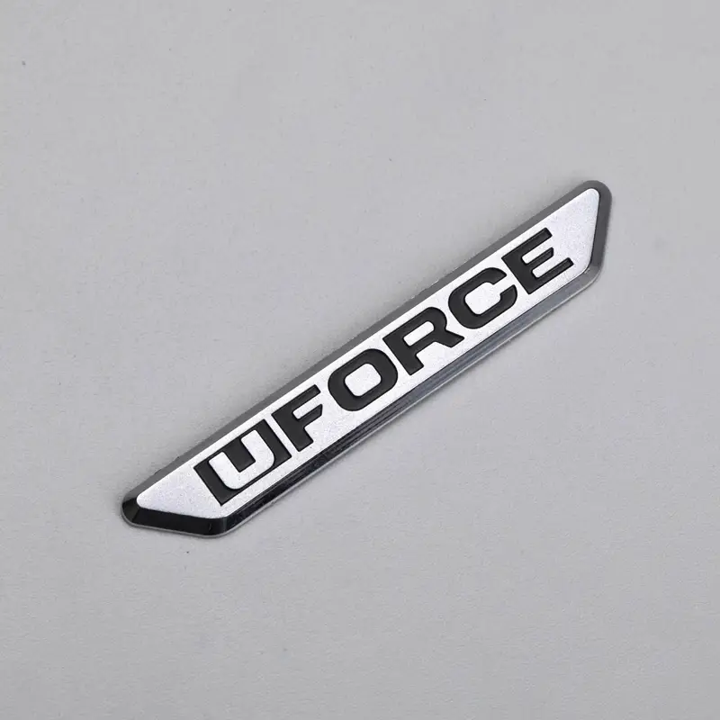 3D metalen sticker