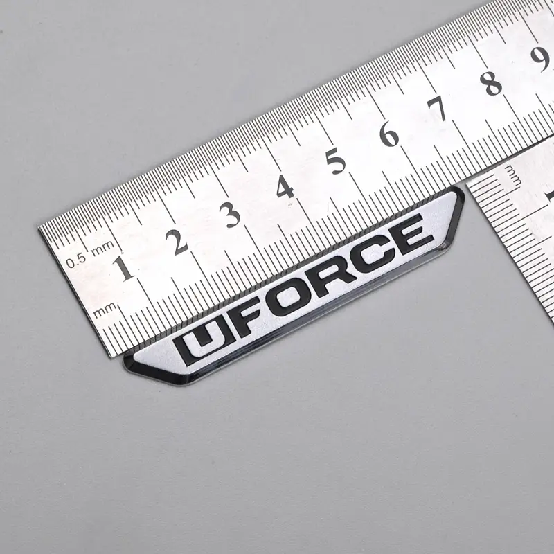 3D metalen sticker