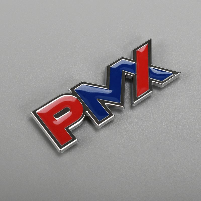 3D-kunststof logosticker