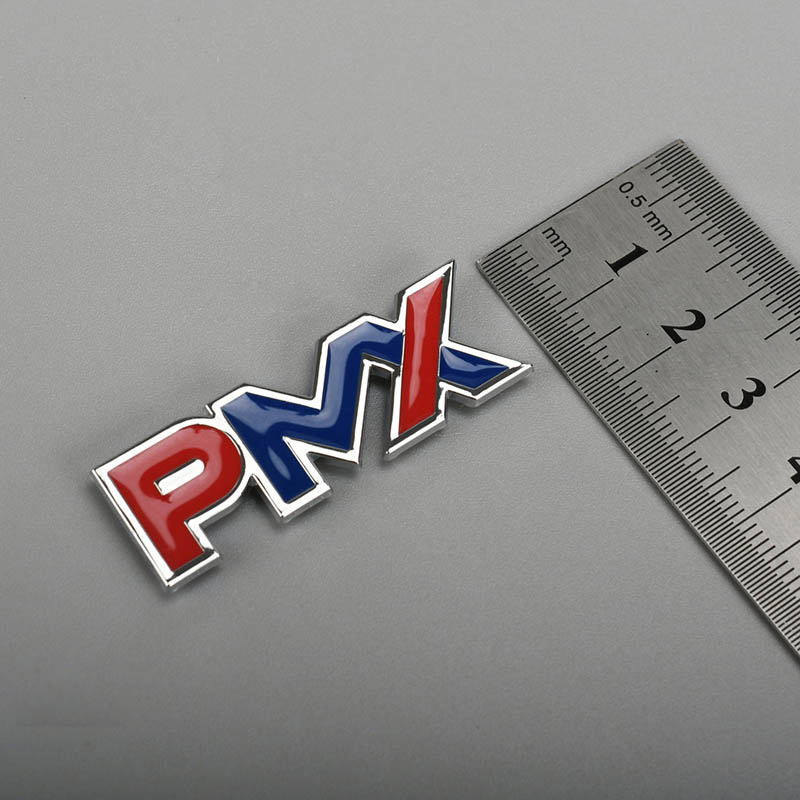 3D-kunststof logosticker