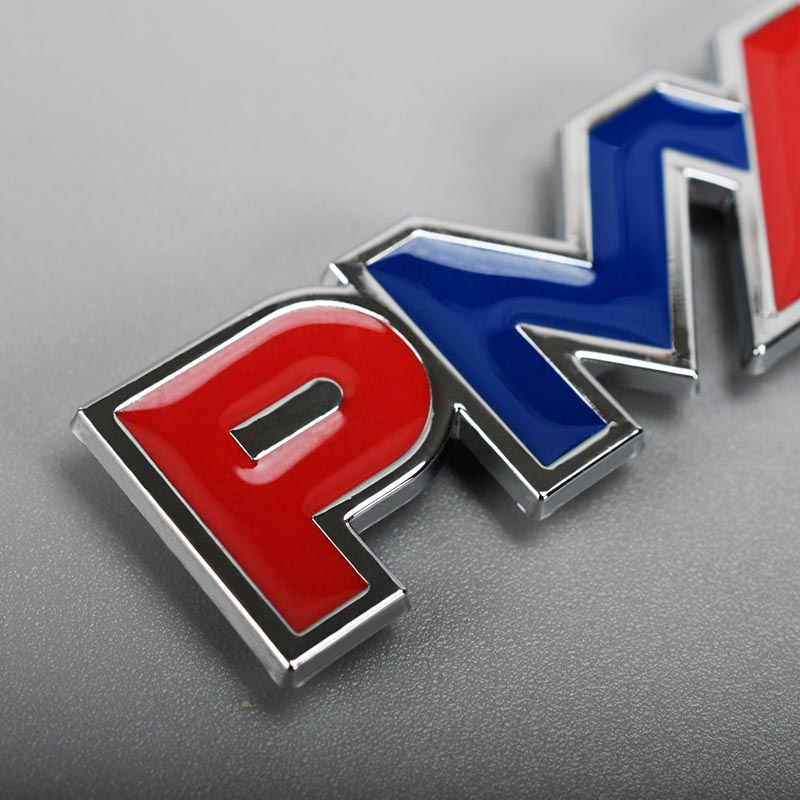 3D-kunststof logosticker