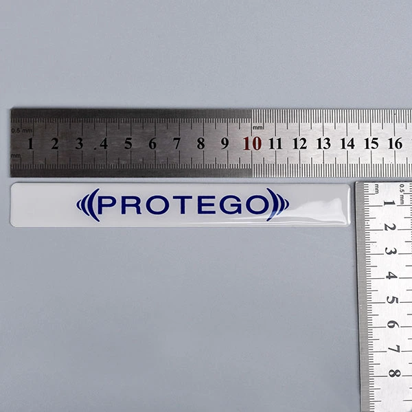 3D zachte hars epoxysticker