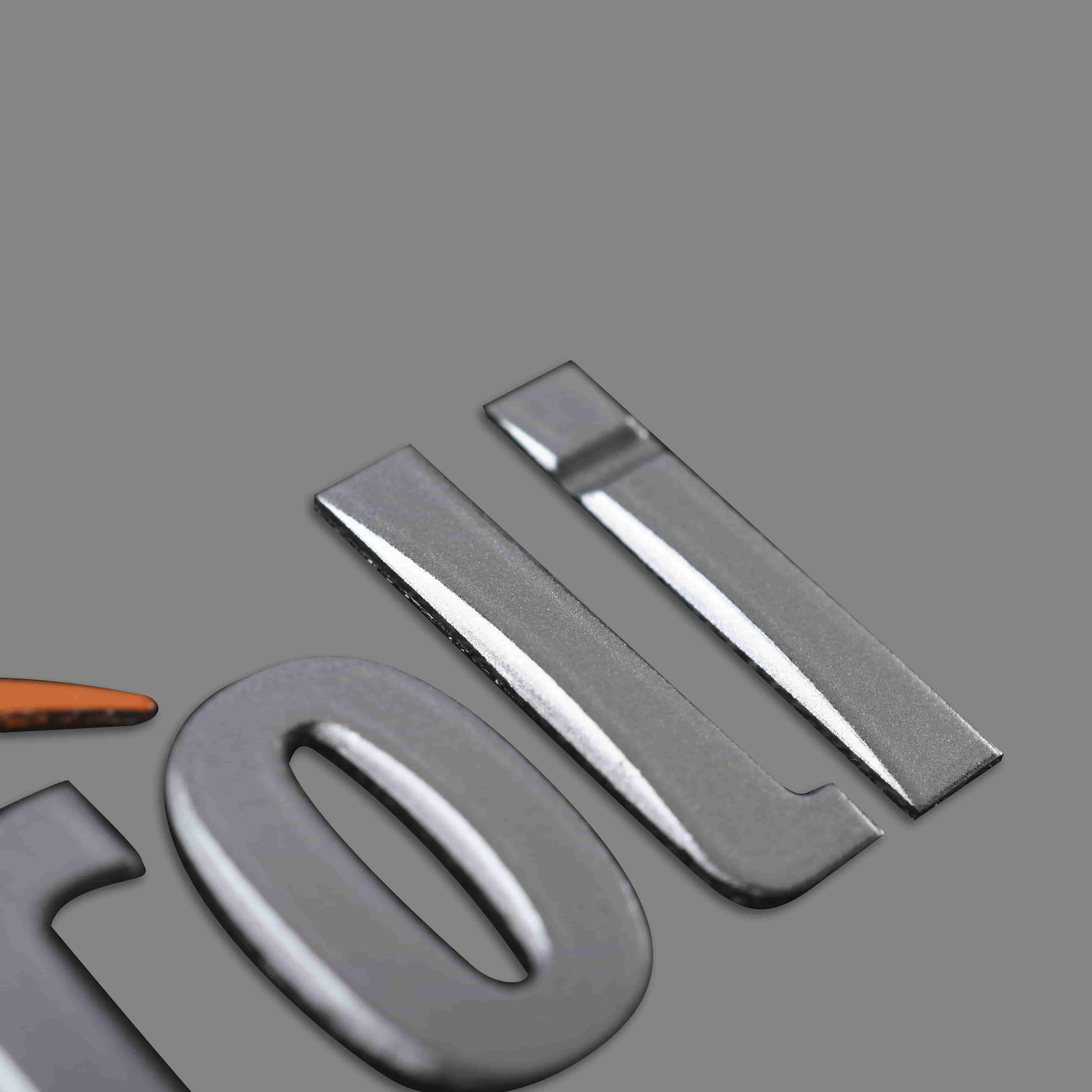 Kunststof sticker 3D merklogo