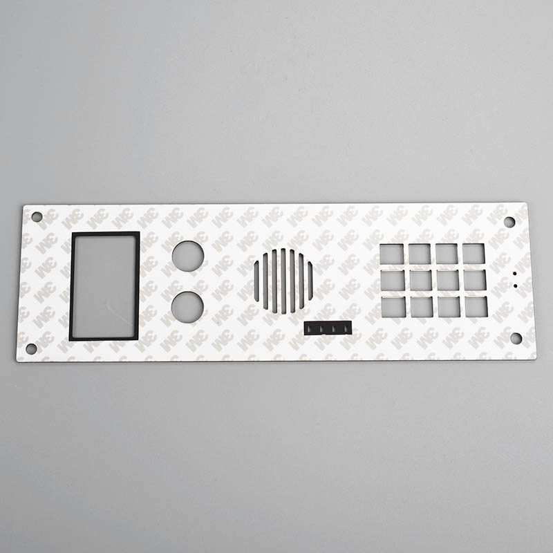 Acryl frontplaat voor auto