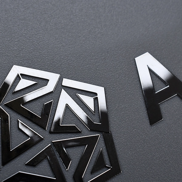 Zelfklevend gegalvaniseerd nikkellabel