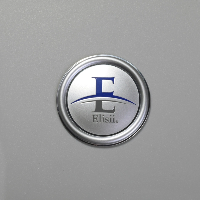 Aluminium label aangepast logo 3D-reliëfsticker