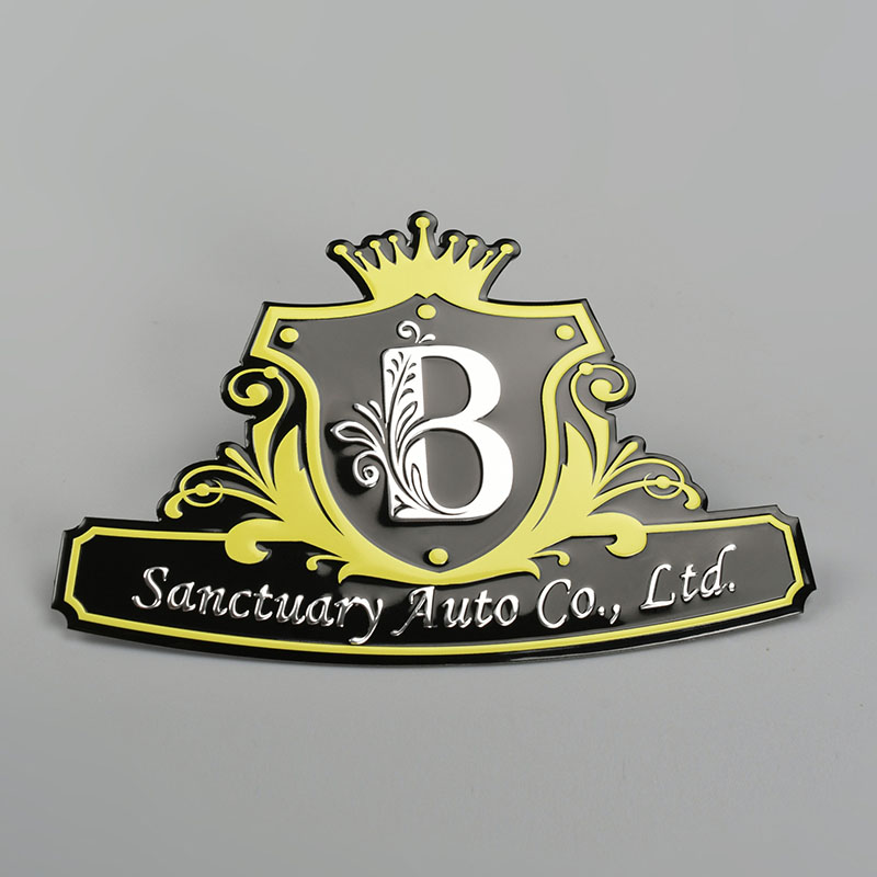 Aluminium sticker