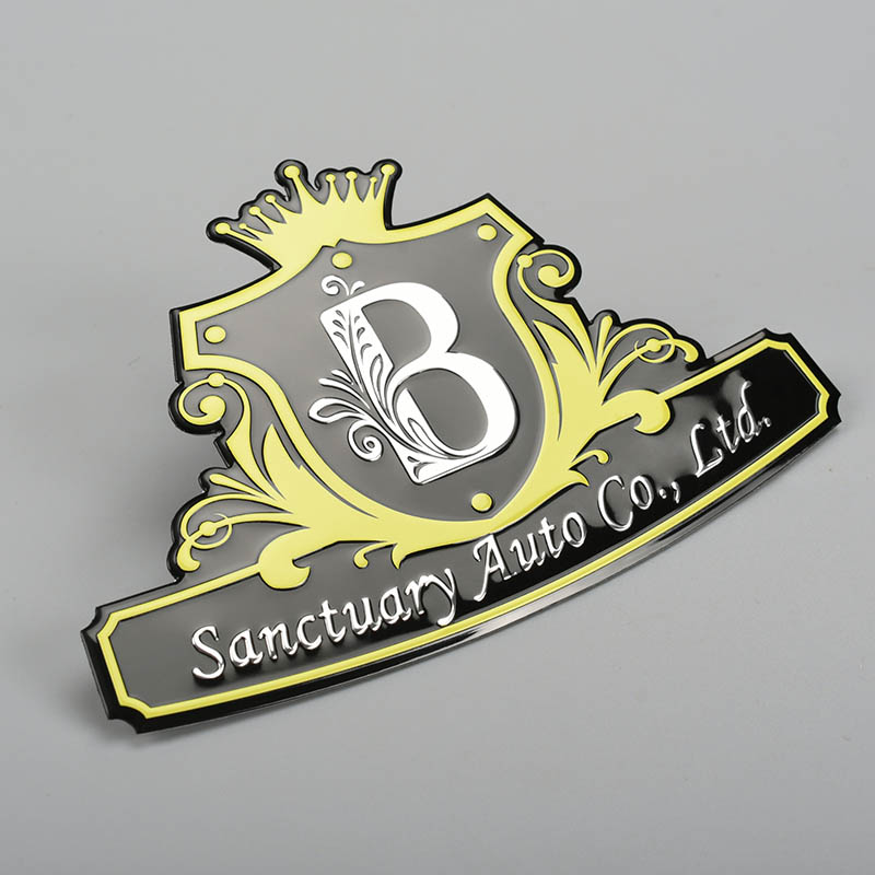 Aluminium sticker