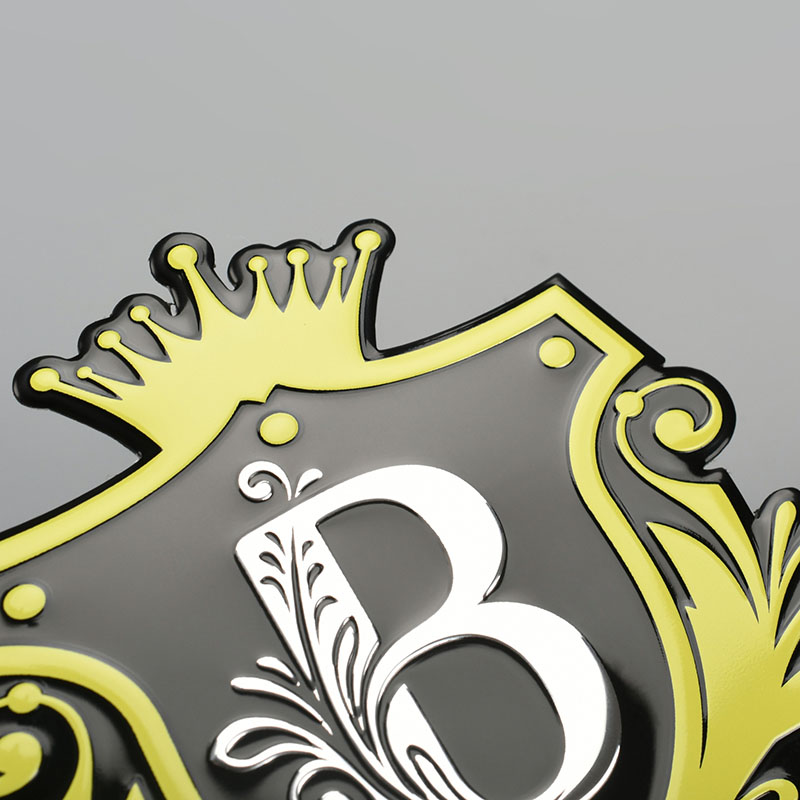 Aluminium sticker