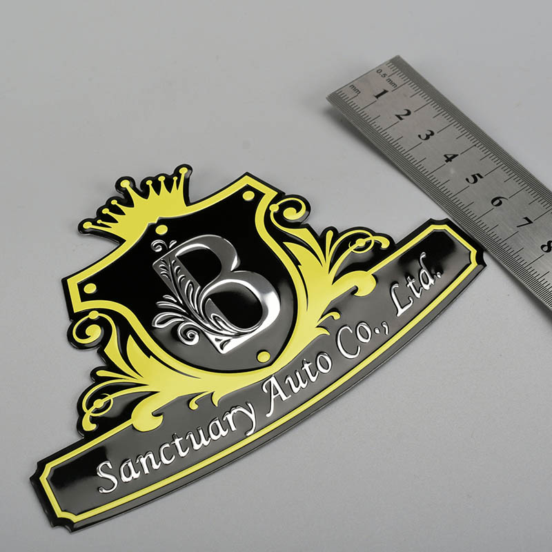 Aluminium sticker