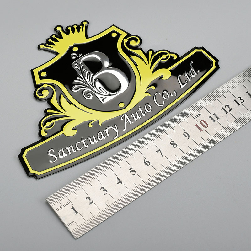 Aluminium sticker