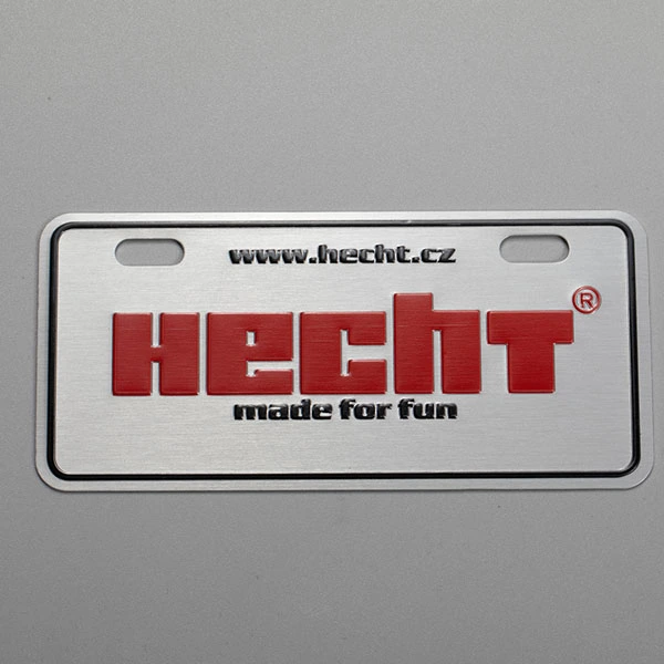 Aluminium metalen naamplaatjes