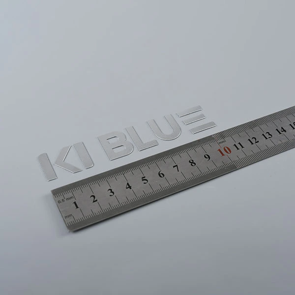 Aluminium naamplaatje voor huishoudapparatuur