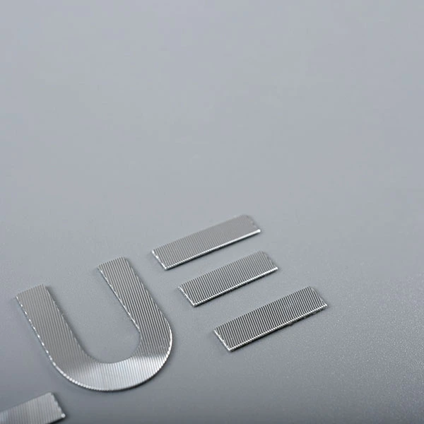 Aluminium naamplaatje voor huishoudapparatuur