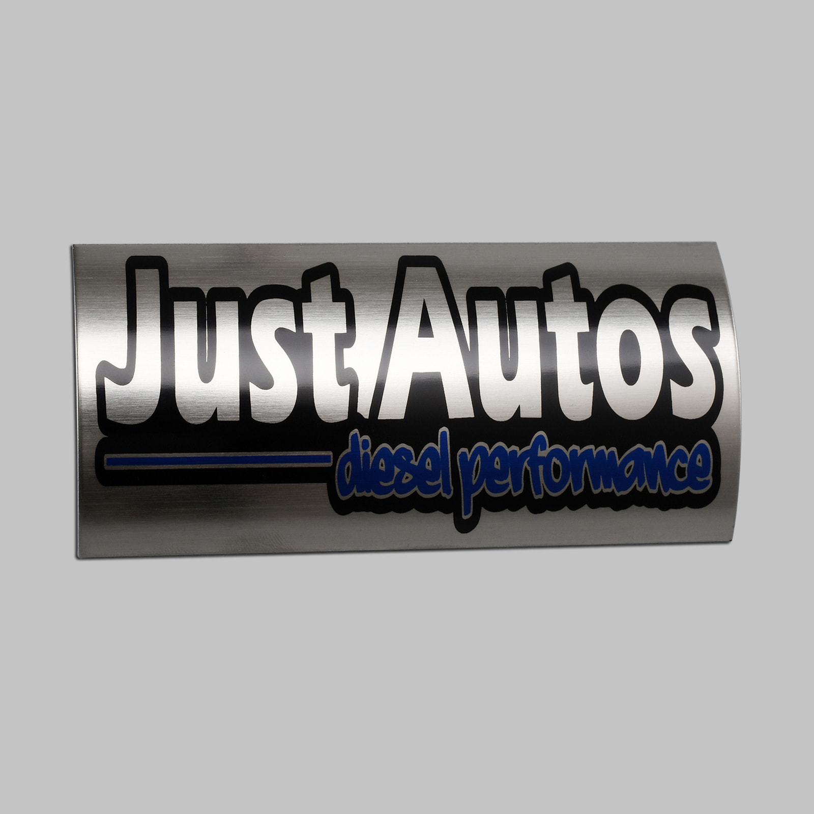 Aluminium bedrukte metalen labelstickers