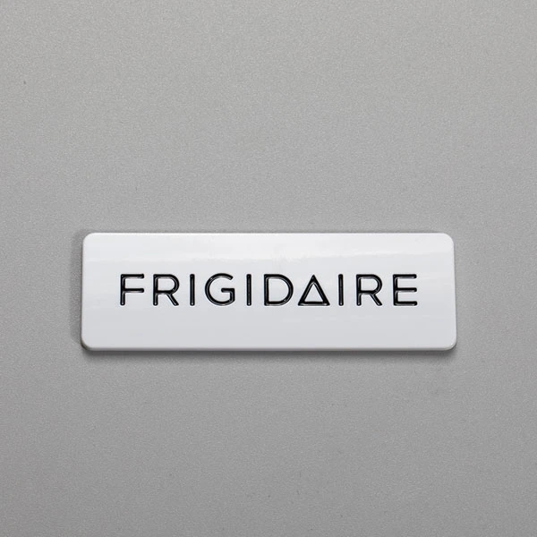 Verchroomd ABS-label