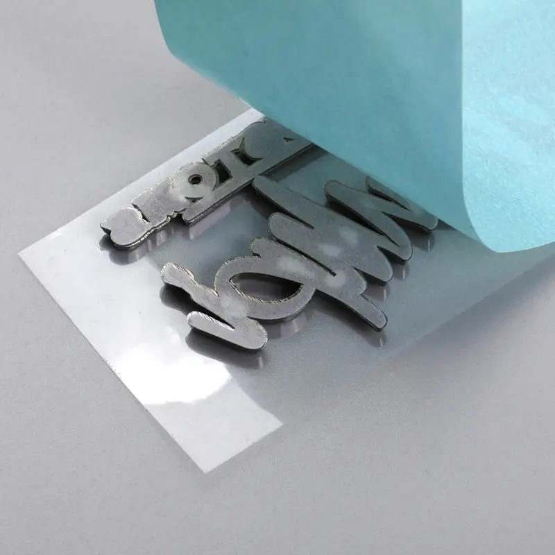 Verchroomde ABS-sticker