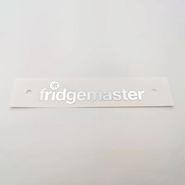Decoratieve metalen nikkelsticker