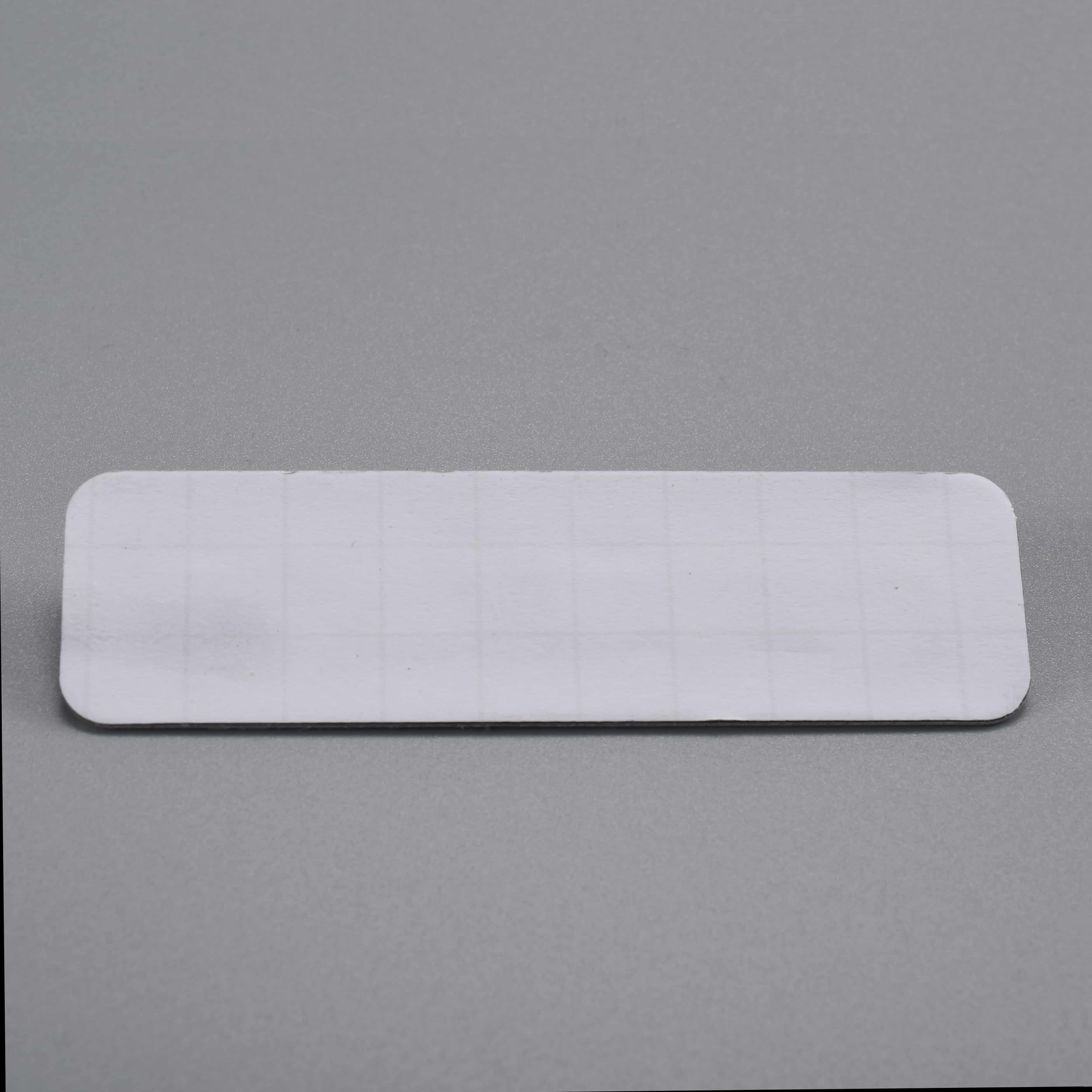 Aluminium apparatuurlabel